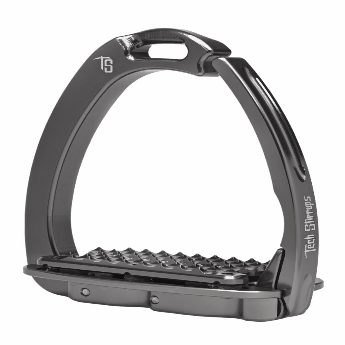 Tech Stirrups 'Venice Plus' Dressage Safety Stirrups - Titanium