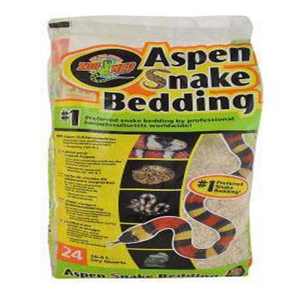 ZOOMED Aspen Snake Bedding 24qt - 24Qt