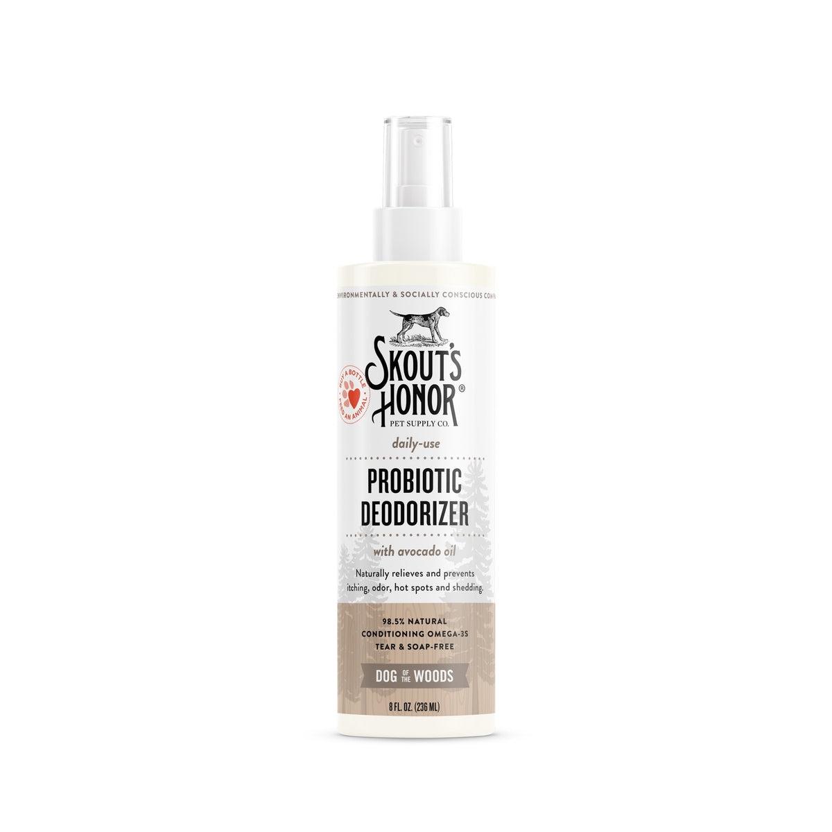 Skout's Honor Probiotic Deodorizer Dog Of The Woods 8oz (236 ML)