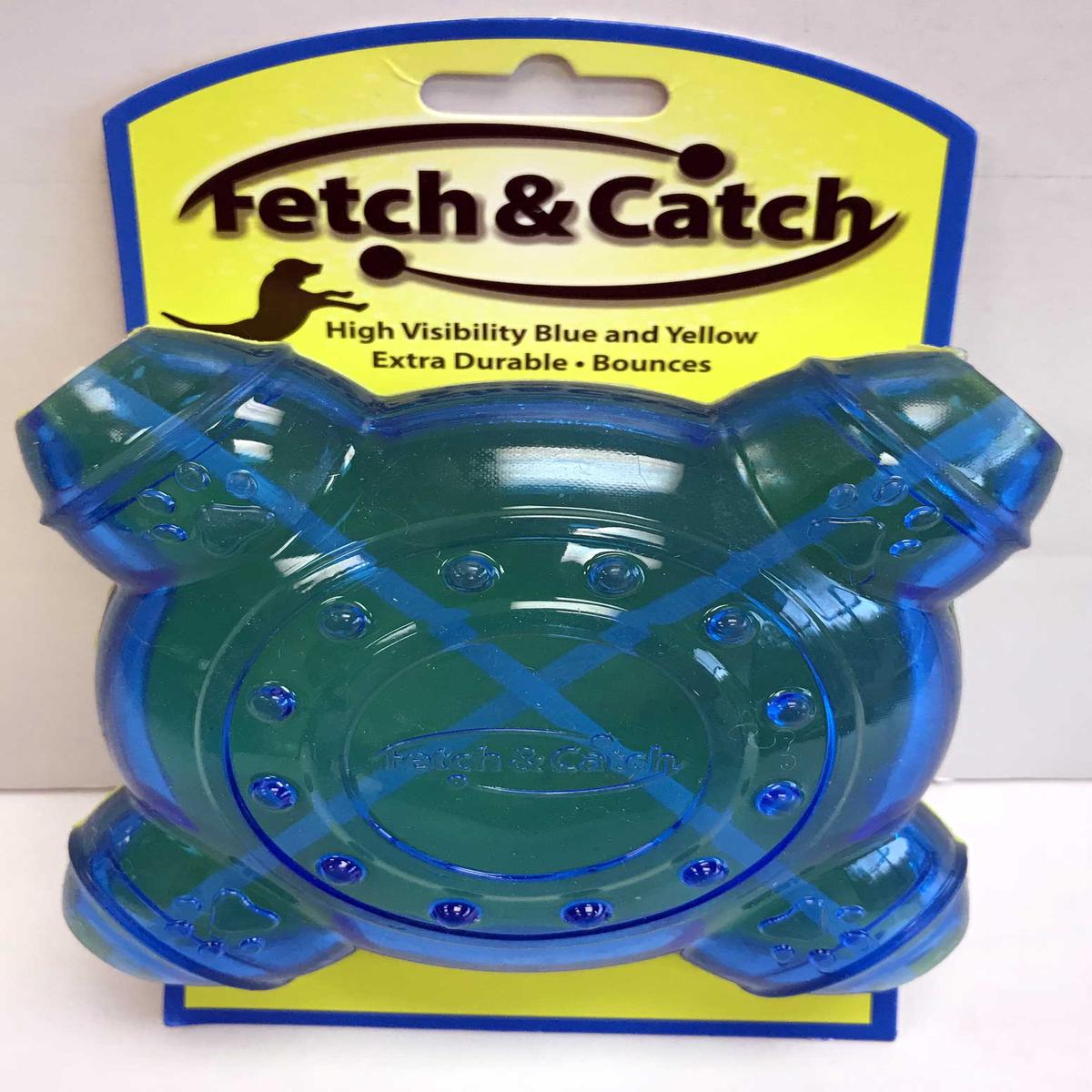 "Fetch & Catch" Durable Treat Dispenser Dog Toy