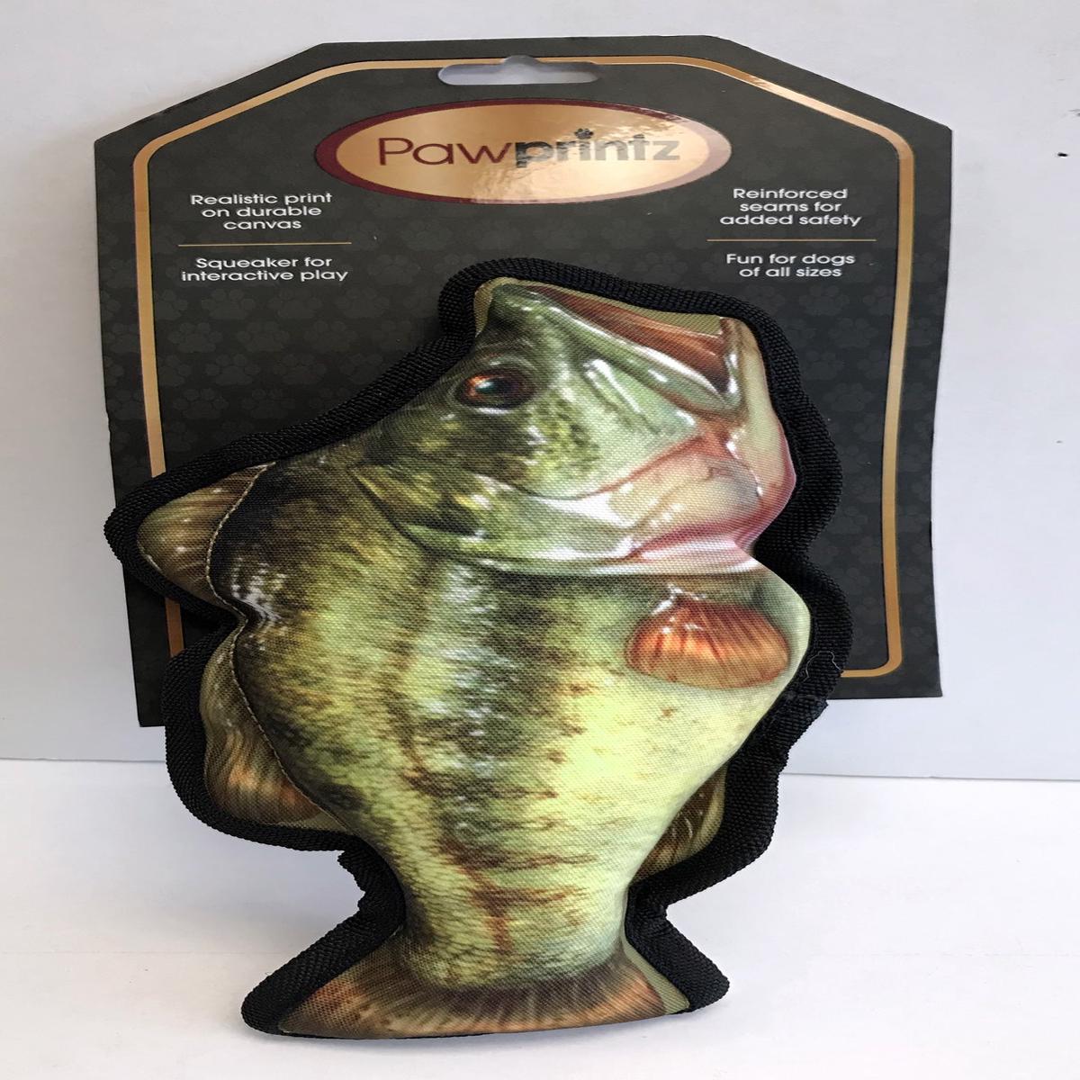 "Pawprintz" Fish Dog Toy