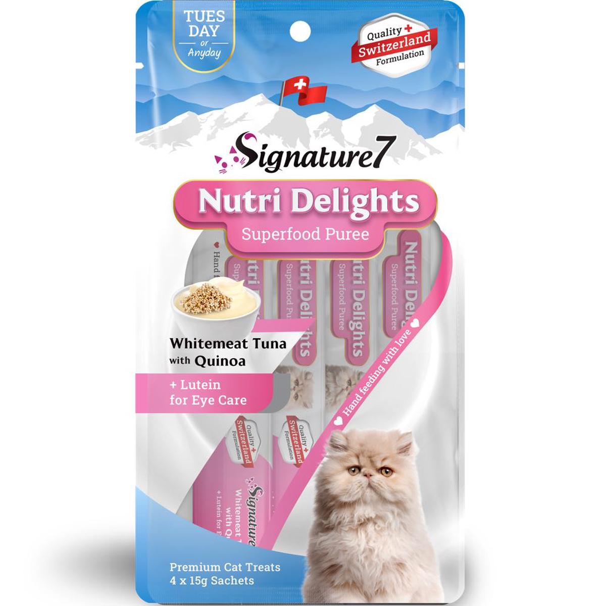 $1 OFF (Exp 17May26): Signature7 Nutri Delights Superfood Whitemeat Tuna With Quinoa & Lutein (Tues