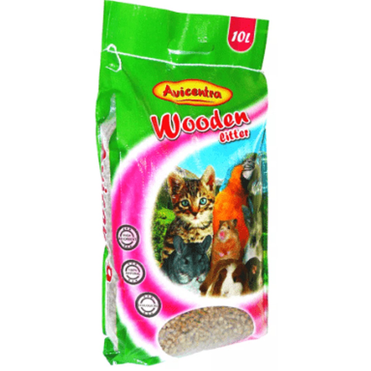 Avicentra Wooden Litter 10L