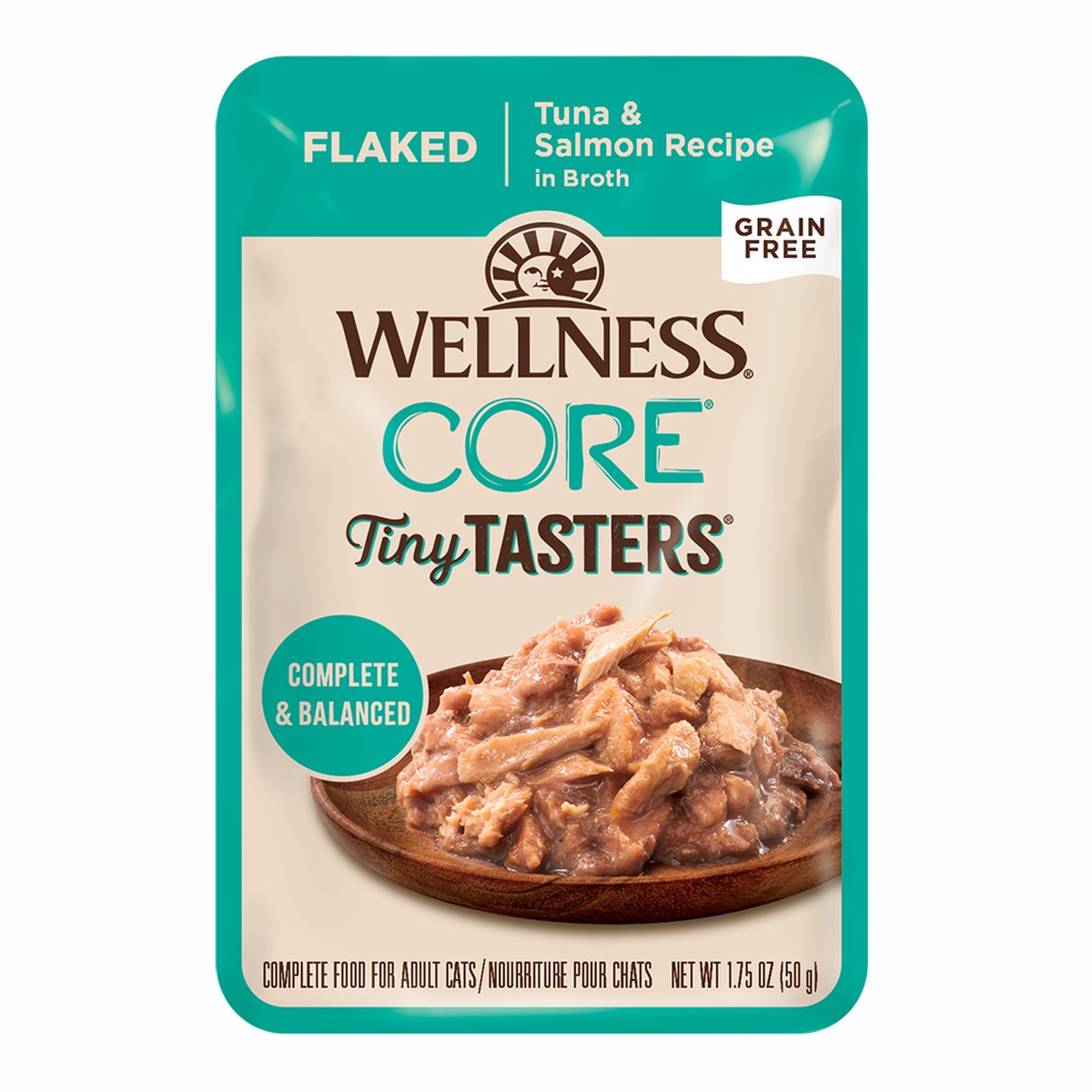 *DONATION TO LOVE KUCHING PROJECT* Wellness Cat Core Tiny Tasters Grain-Free Pouch 1.75oz (Assorted) x 12pkts