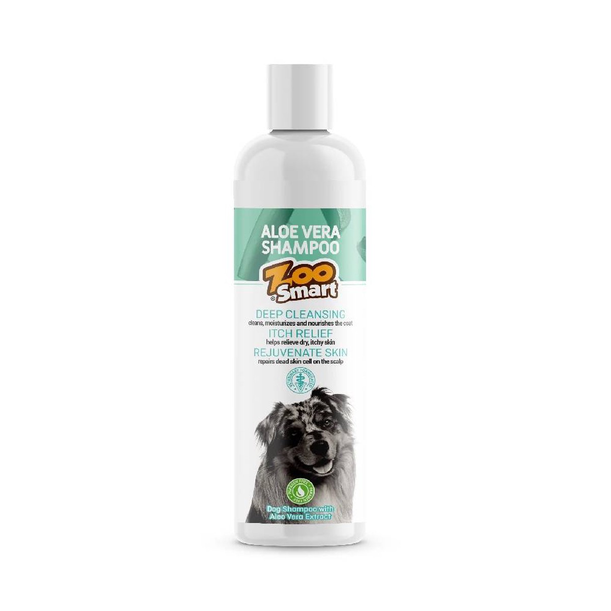 Zoo Smart Aloe Vera Dog Shampoo Soothing & Moisturizing (250 ml)