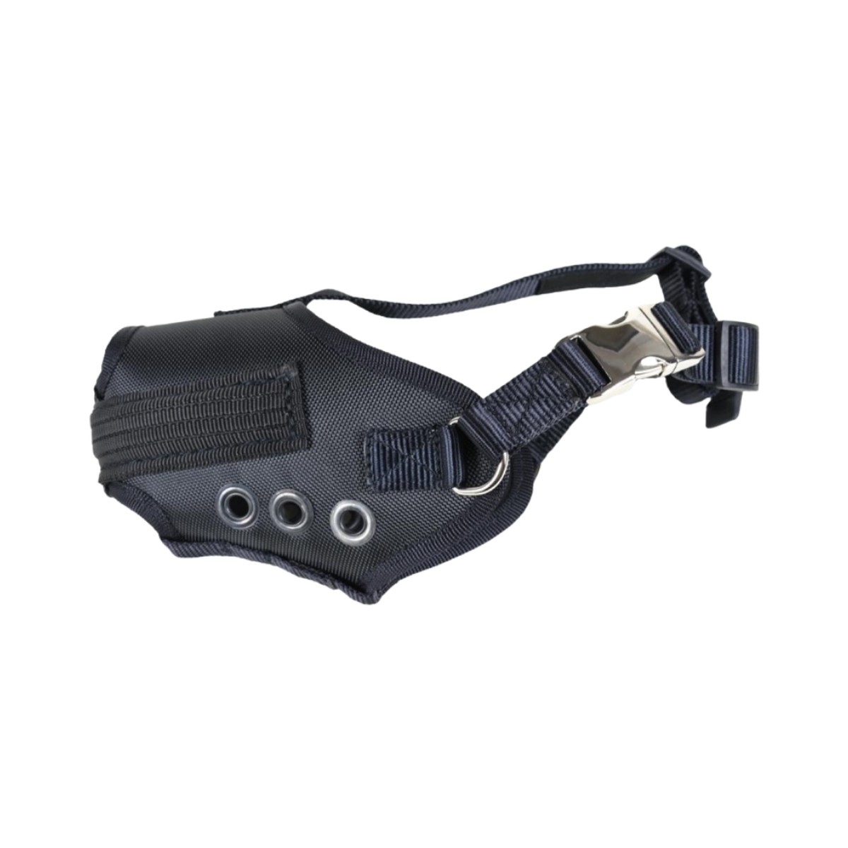 -9 SERVICE DOG MUZZLE FOR GERMAN SHEPHERD & MALINOIS WITH BROWBAND