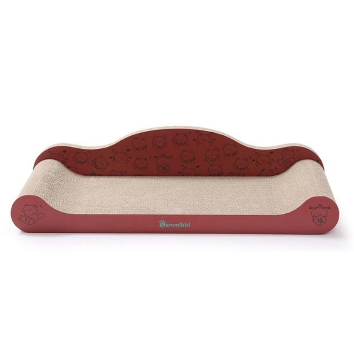 @Red Princess Sofa Cat Scratching Board 65x29x15cm