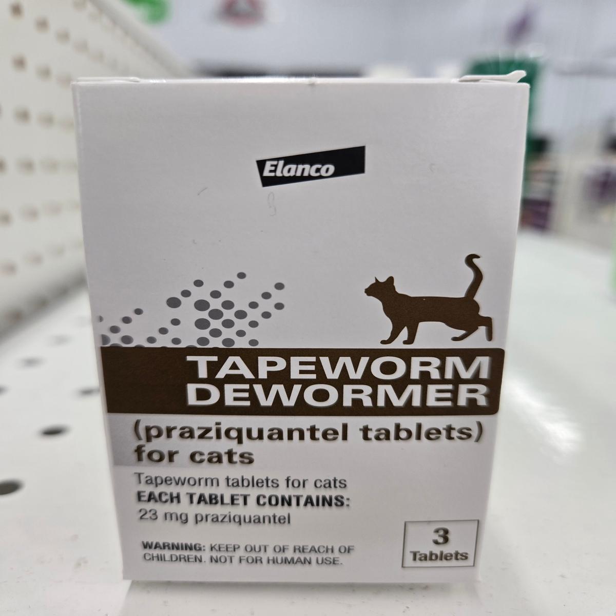Cat Tapeworm 3-Tabs