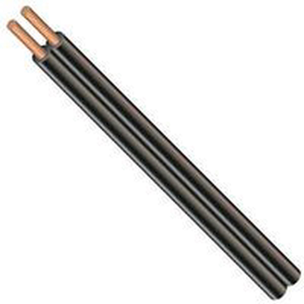 CCI 250' 18 AWG 2-Conductor Lamp Cord Black (600006608)