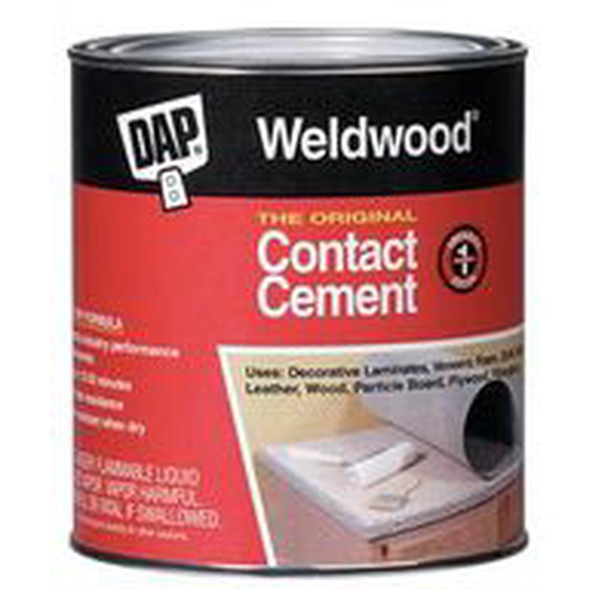 DAP 00273 Contact Cement Liquid Strong Solvent Tan 1 Gal Can (273)