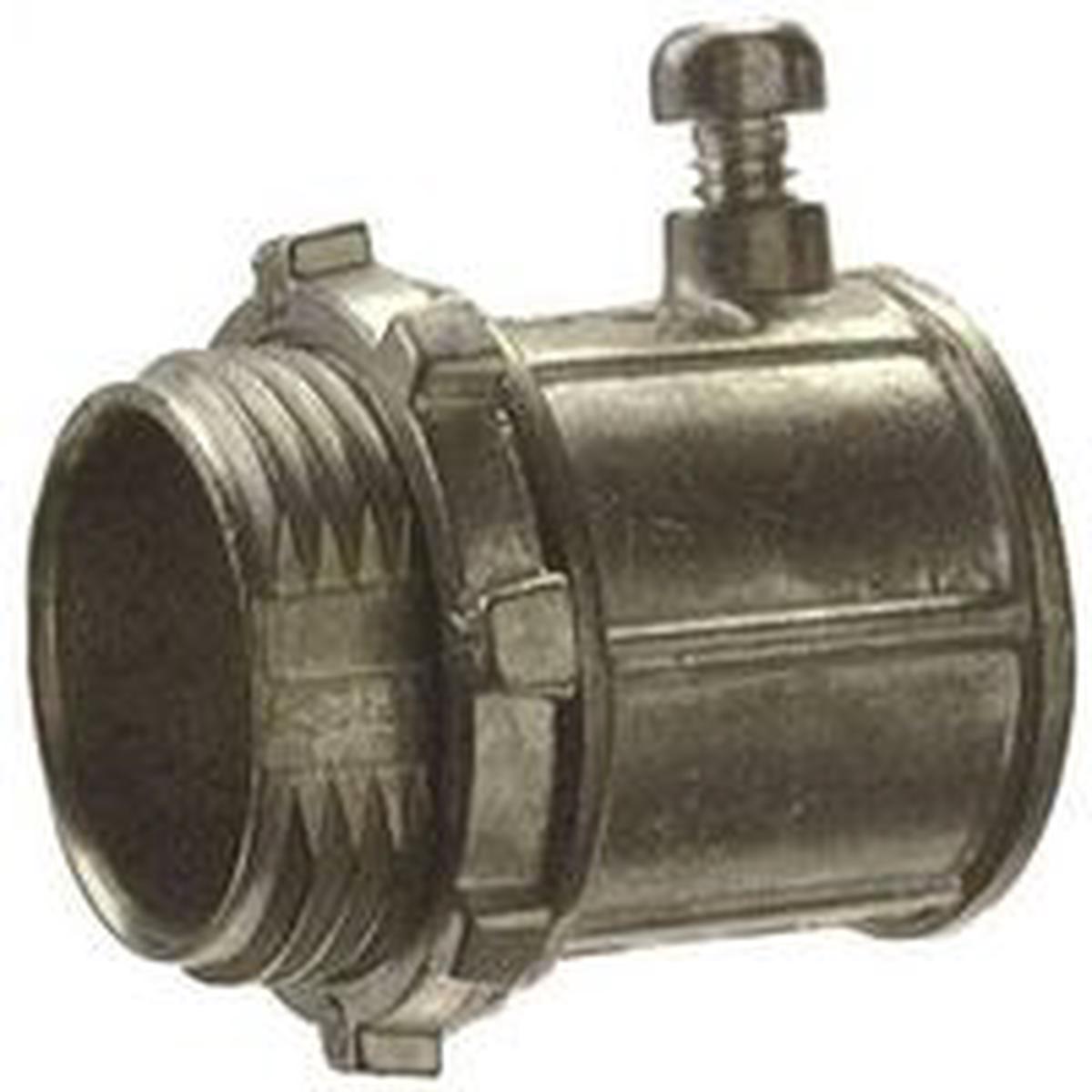 Halex Set Screw Connector 1/2 in Zinc 5/BAG (21210)