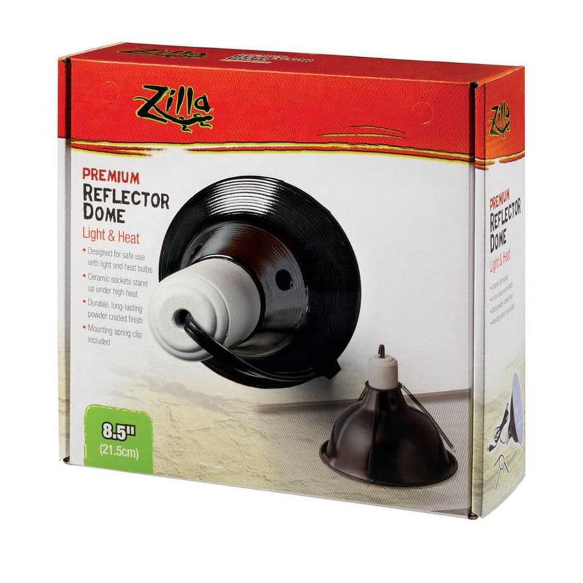 Zilla Black Premium Reflector Dome 8211 8-128221
