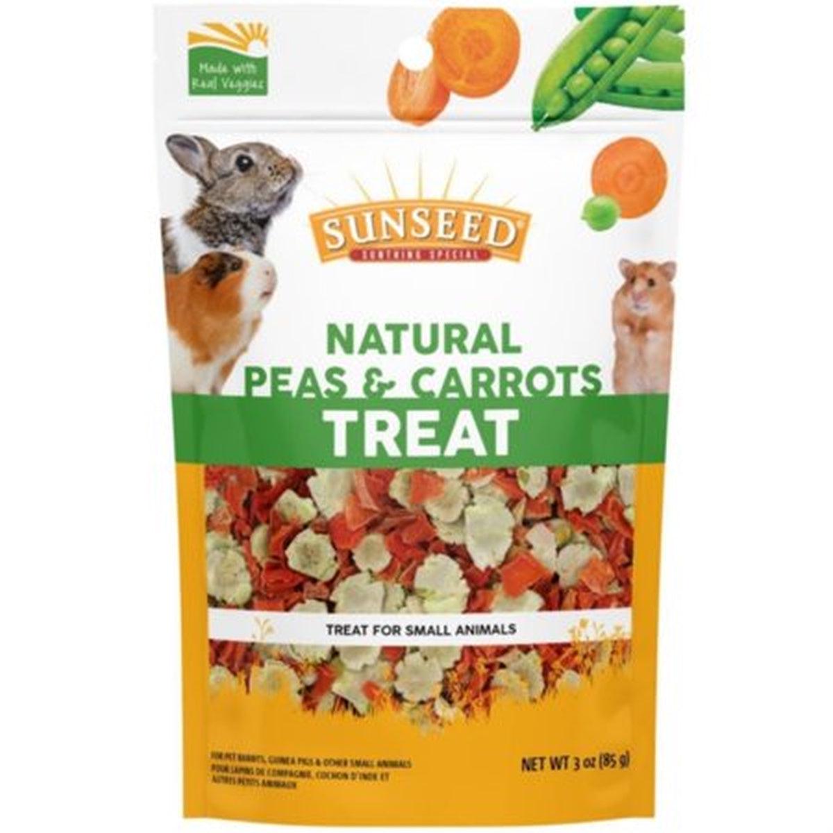 3.5 oz Peas and Carrots Small Animal Treat