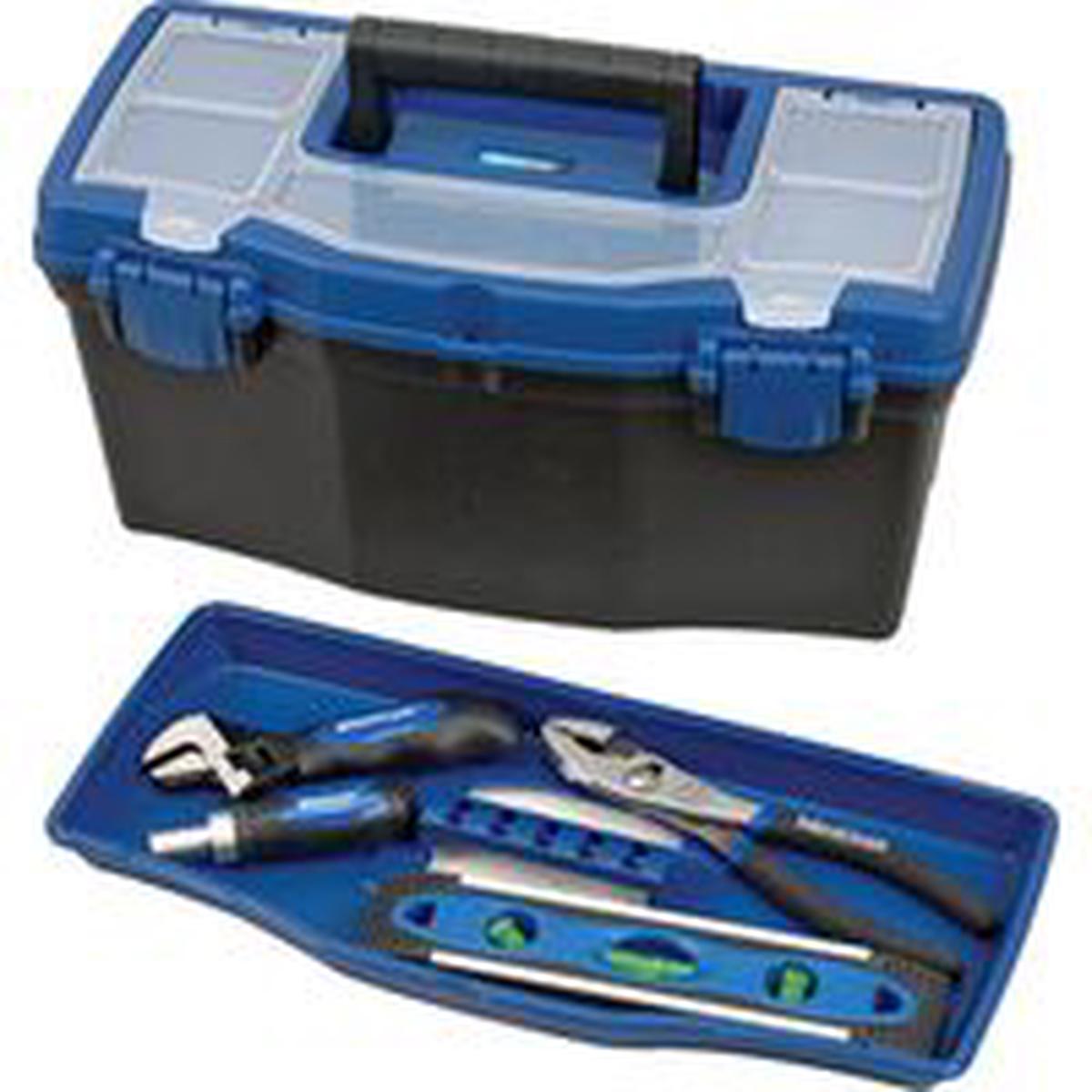 13" Gray Tool Box/Tray